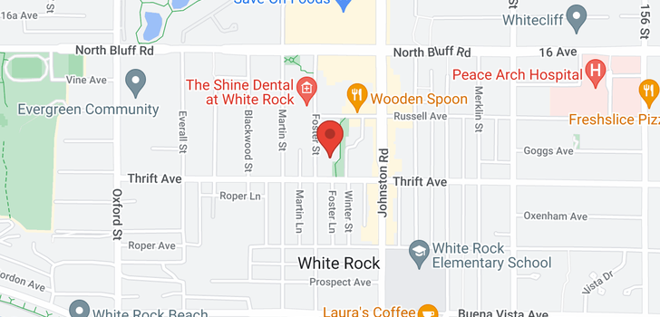 map of 514 1442 FOSTER STREET
